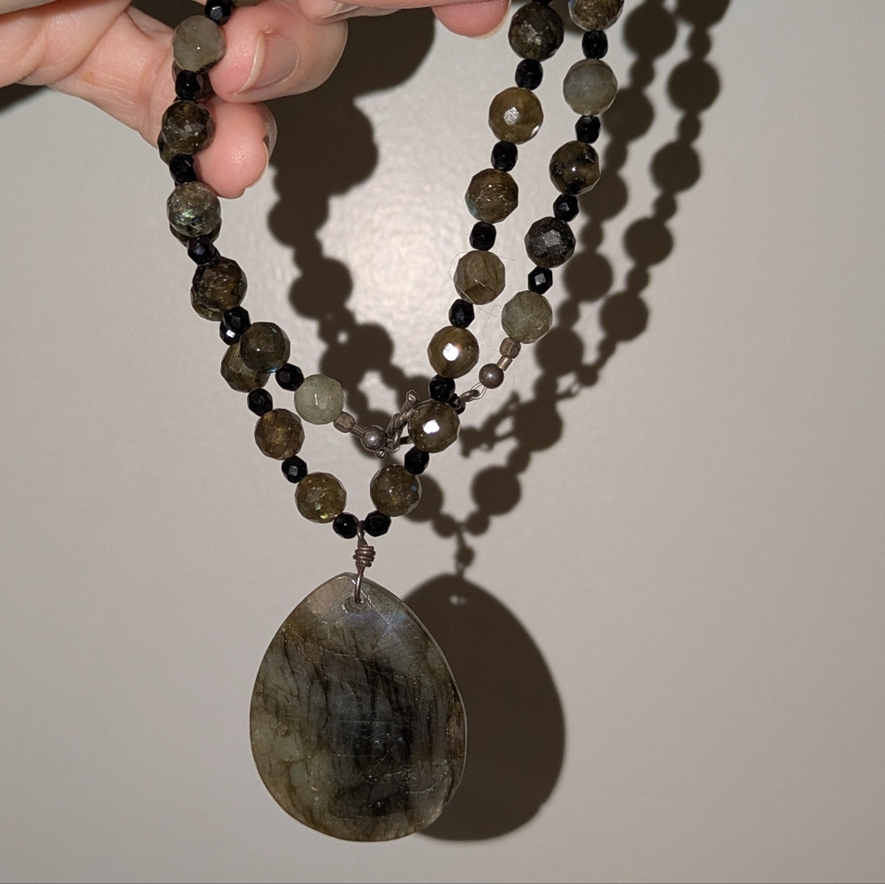 Labradorite necklace - Picture 4 of 4